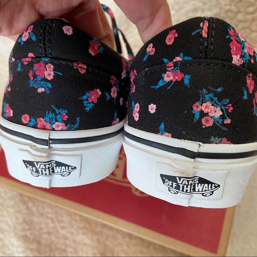NWT Vans Era Floral Skate Sneakers W 7, M 5.5 - Picture 7 of 10